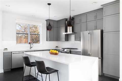 Beautiful Grey!! | Grey kitchens, Painted kitchen cabinets colors, Decorators white benjamin moore