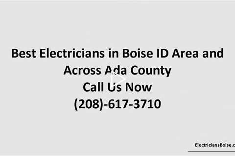 Best Electricians in Boise, Idaho and Ada County