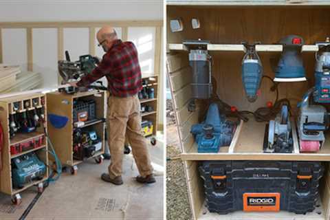 Build a Mobile Tool-Storage System - Fine Homebuilding