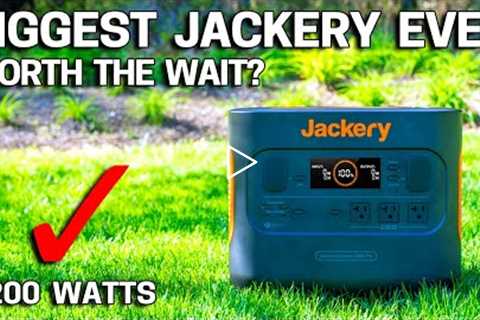 Jackery went BIG 2200 Watts! Explorer Pro 2000 Battery Generator & Power Station
