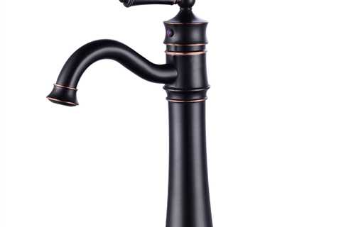 Black Faucet Single Handle Vintage Tap