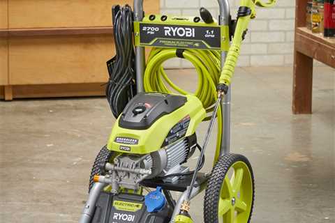 We Tried This Ryobi Pressure Washer and Our Patio Has Never Looked So Clean