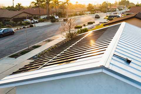 Nearly Invisible Solar Panels for Standing-Seam Metal Roofs - Fine Homebuilding