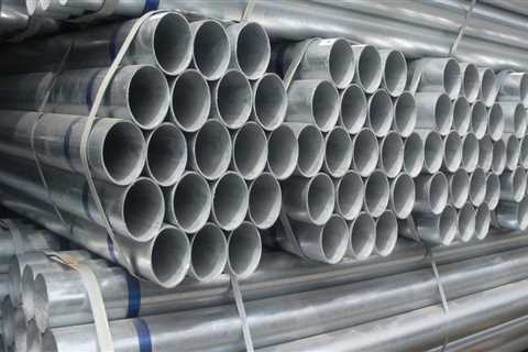 Is black gas pipe steel or iron?