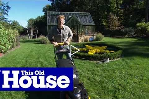 How to Mow a Lawn | This Old House