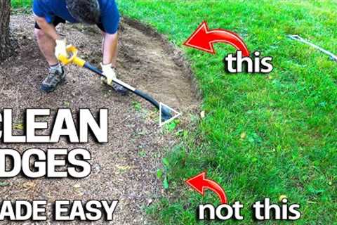 How to Have CLEAN EDGES in your LAWN - START to FINISH Secret Revealed