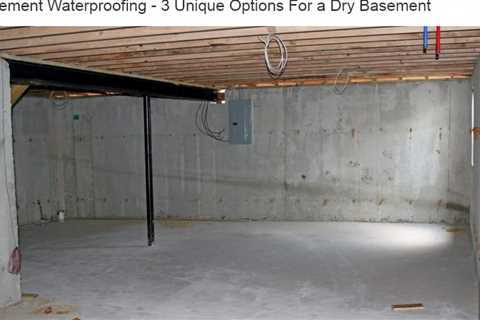 Basement Remedy Basement Repair