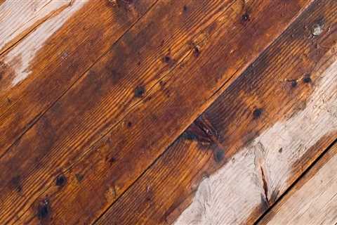 Can water damaged hardwood floors be repaired?