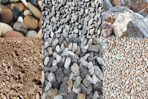 What is the difference between aggregates and concrete?