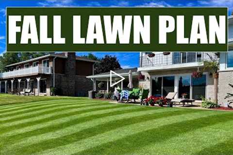 DO THIS for your BEST LAWN EVER this FALL!