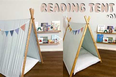 DIY Reading Nook Tent - Easy Playroom Project // This Faithful Home