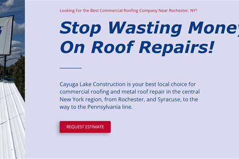 Commercial Roofing Services in Rochester NY