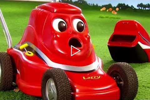 Larrys Mowing Monday | Larry The Lawnmower - Cartoon for Children - Episode 121