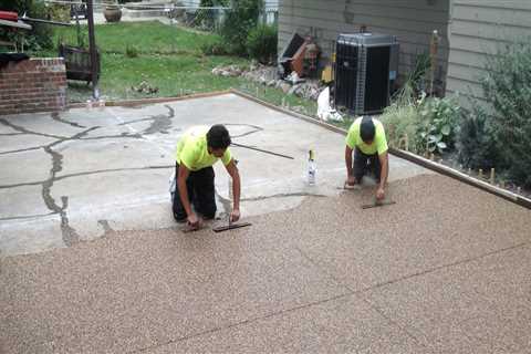 How long does a resurfaced concrete patio last for?