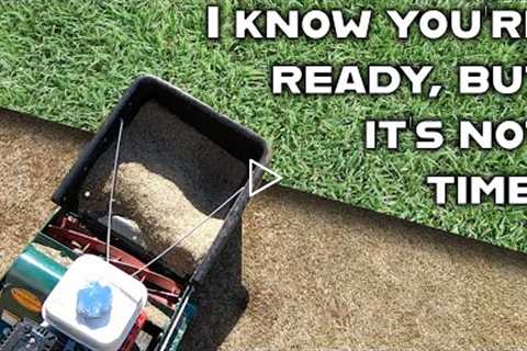 It's too early for these 3 spring lawn care tips...Simple steps to start your lawn season in spring
