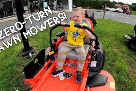 Lawnmowers & Zero-Turn Mowers | Kids and Lawnmower Videos | Lawnmower Boy #11