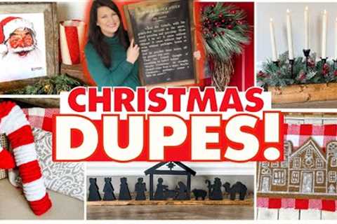 Christmas Dupes to DIY instead of Buy! Kirkland''''s & Pottery Barn DIY dupes that saved me..