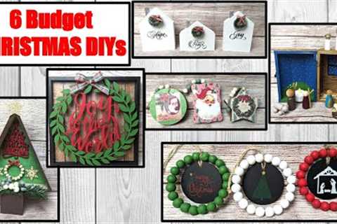 🎄⭐ 6 CHRISTMAS BUDGET HOME DECOR DIYS | CHRISTMAS 2022 | DOLLAR TREE DIY | Magnolia Design Co ⭐🎄