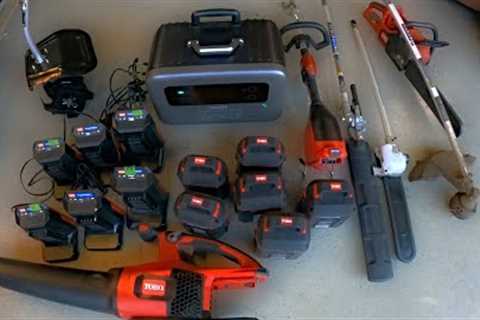 Should You Buy Battery Lawn Care Equipment? (TORO 60 Volt, Zendure SuperBase Pro 2000)