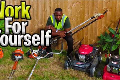 4 tools for a lawn care start up | how to start making money quickly