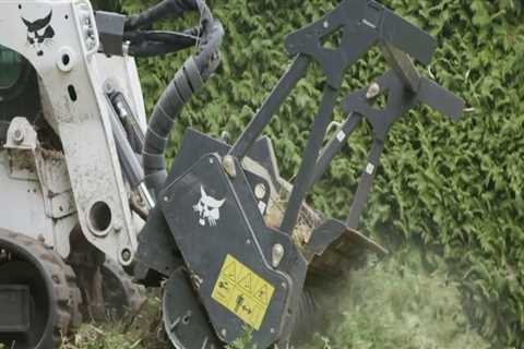 What size bobcat do you need for forestry mulcher?