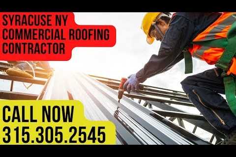 Residential Or Commercial Roofing Contractor in Syracuse NY