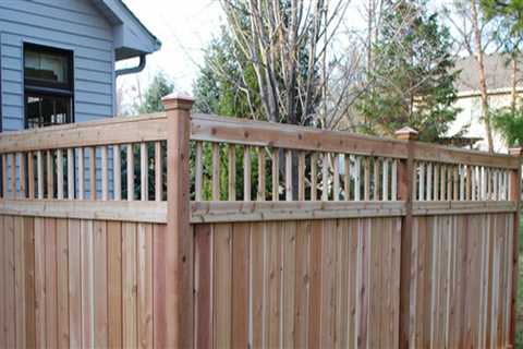 What kind of fence is best for property value?