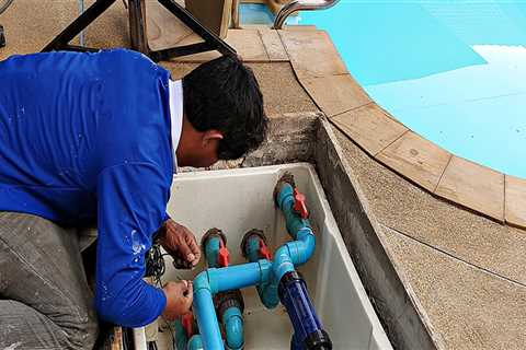 What should weekly pool maintenance include?