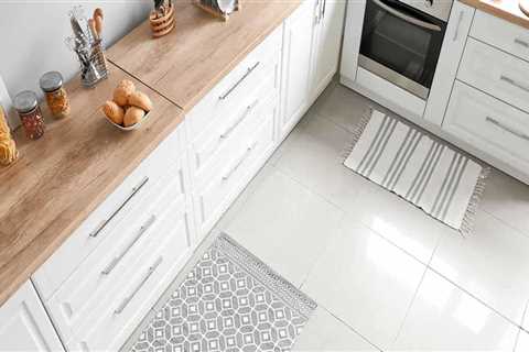 Is tile floor in kitchen outdated?