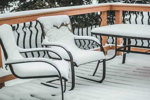 Can You Leave Snow on the Deck?