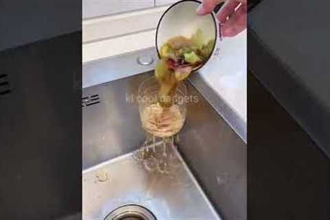 Cool life hacks you dont know/diy kitchen gadgets/ new gadget home utensil /self-made sink drainer