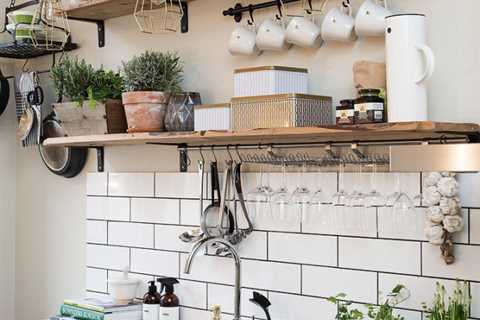 How to Style Open Kitchen Shelving