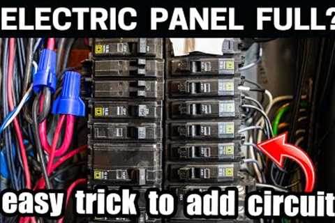 No Room In Electrical Panel? Shockingly EASY Fix