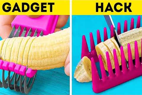 GADGETS VS HACKS | Useful Tricks For Any Occasion