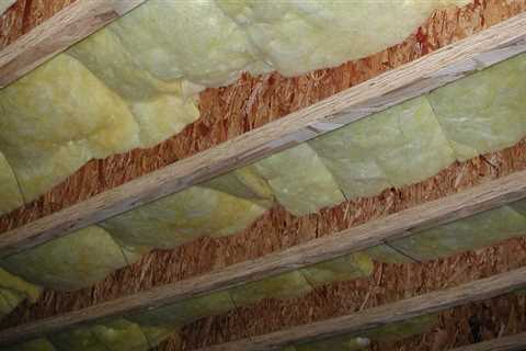 Should you replace insulation if it gets wet?