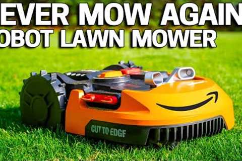 Are ROBOT LAWN Mowers any Good? 🤖Worx Landroid