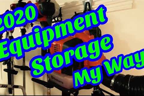 2020 lawn equipment storage