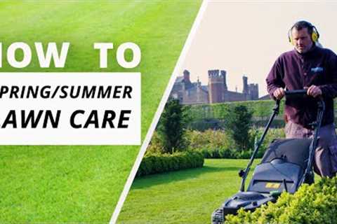 How to care for your grass - Spring/Summer lawn care | Hampton Court Palace Gardens