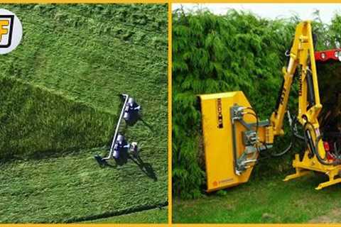 ⚡ Incredible Hedge Trimming & Lawn Mowing Machines ▶ 1  [with TechFind Commentary]