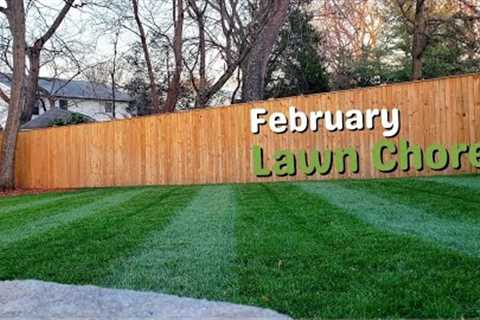 How to Prepare for Lawn Season | February Lawn Chores