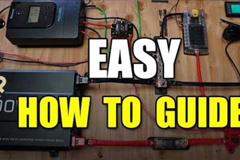 How To Build A Solar Setup (12V, 2000W): COMPLETE Step-by-Step, DIY Guide