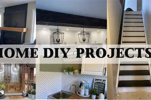 Easy and Inexpensive Home DIY Improvements | DIY Home Renovation Projects on a Budget