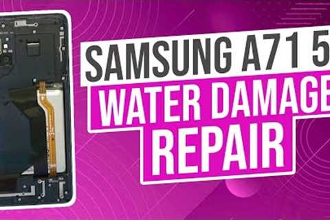 Samsung A71 5G Water Damage Repair DETAILED