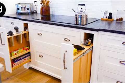 Fantastic Kitchen Design and Storage Ideas with Space Saving Smart Furniture