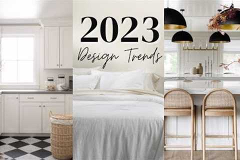 2023 TRENDS | INTERIOR DESIGN TRENDS FOR THIS YEAR | BLACK & WHITE, NATURAL WOOD,BOLD &..