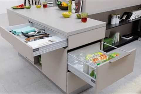 Fantastic Space Saving Kitchen Ideas and kitchen designs -  Smart kitchen ▶5