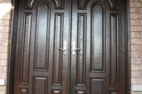 Exterior Front Door Refinishing