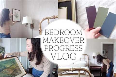 Cottage Inspired Bedroom Makeover VLOG