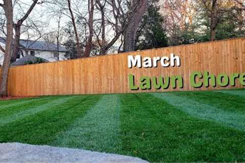 Start Your Spring Lawn Right | March Lawn Chores