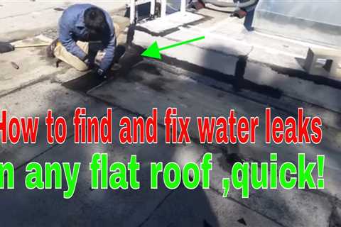 Choosing a Service Provider For Flat Roof Repair